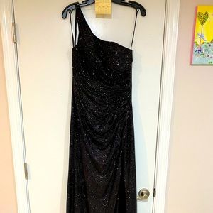 COLETTE Black Sequin Gown